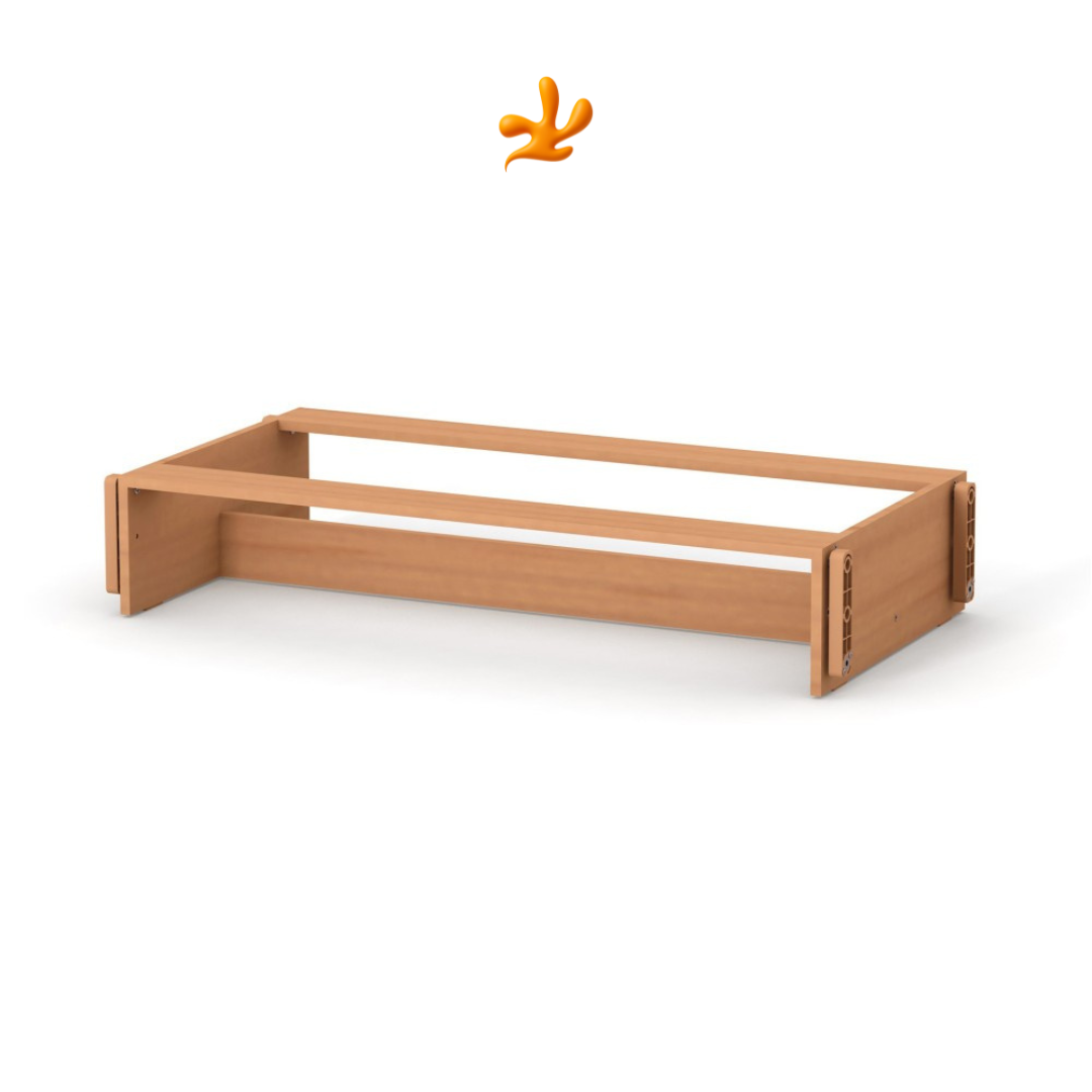 Houpací mechanismus Gekko pro uklidňování dítěte. Vhodný pro postýlky Sleeppo, Rinbo, Lappi, Robbi, Flatti. Přírodní buk.